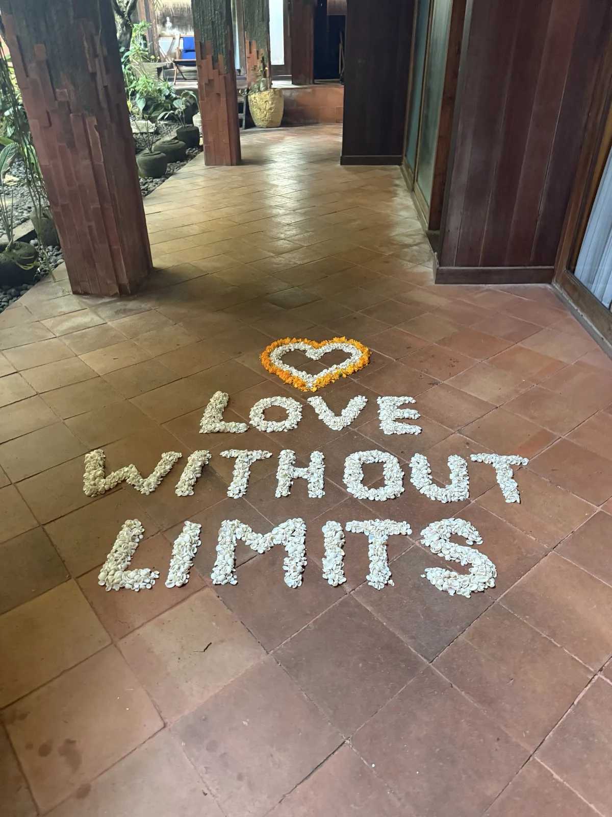 Love without limits, from Udara's Sunday Festival here in Bali. | Zac Spowart on the five love languages and conscious relating, Love Unlocked.